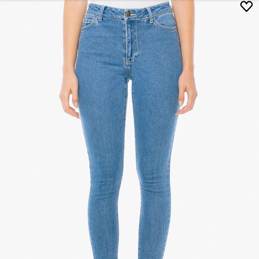 American apparel skinny jeans